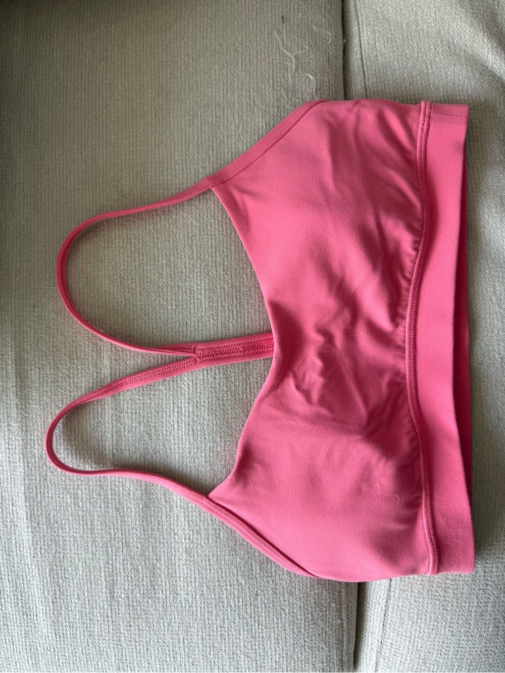 Lululemon pink sports bra